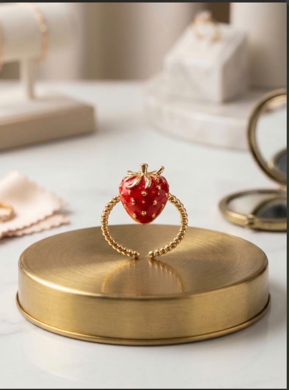 Adjustable Red strawberry