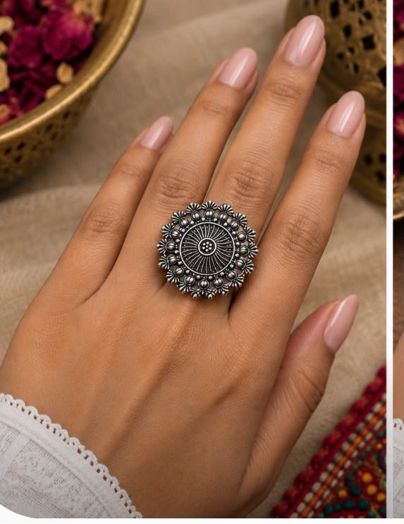 Round statement2 Mandala design